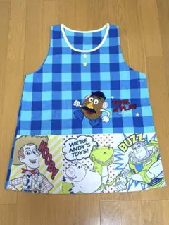 保育士 幼稚園教諭 介護士 エプロン M-Lサイズ トイストーリー