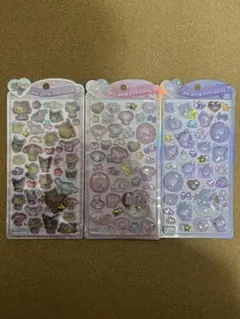 うるちゅるポップシール 日焼けサンリオキャラクターズ、マイメロ、クロミ　3点④