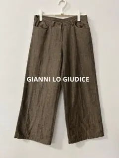 GIANNI LO GIUDICEブラウン カジュアルパンツ　サイズ40