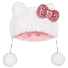 usj ユニバキティちゃん ふわふわ ポンポン付きハット