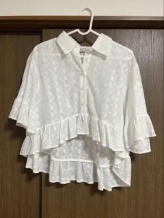 GU ペプラムシャツ(5分袖) by rokh