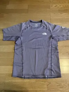 ノースフェイス エクスペディションショート　スリーブドライドットクルー L