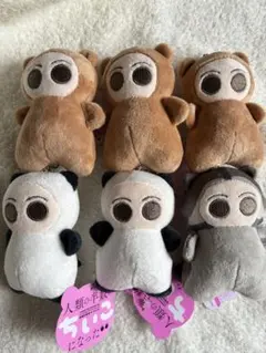 人類の半数がちいこになった　MCぬいぐるみ 6点セット