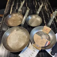 デバイヤー 鉄 フライパン 4サイズ ミネラルビー エレメント 本格シェフ使用のサムネイル