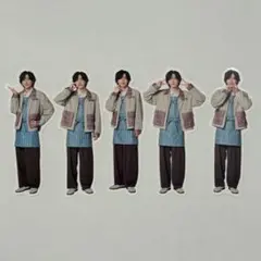 なにわ男子 道枝駿佑 フレークシール5枚セット