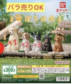 【匿名配送‼️】まてぼうけ犬4 3種 6点セット