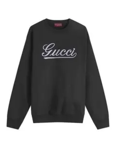 GUCCI ロゴ スウェット ブラックのサムネイル