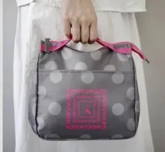 【新品未使用】紀ノ国屋のたっぷり保冷ポーチ　ドット40周年記念号！