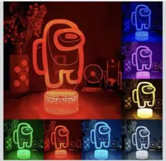 Among Us LED ランプ アマンガス　新品　ライト　アモンガス