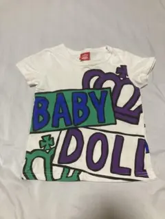 BABYDOLL 半袖Tシャツ ホワイトのサムネイル