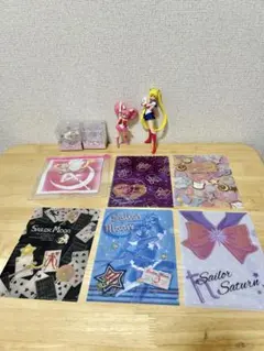 セーラームーン ミニクリアファイル ミニチュアリータブレット他