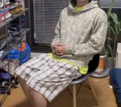 [古着] チェックハーフパンツ　ジョーツ