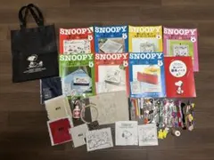 ディアゴスティーニSNOOPY刺しゅうで楽しむスヌーピーニッセイスヌーピー袋付き