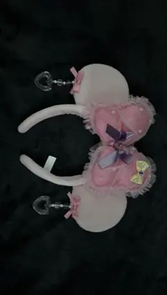 ピンクハウス カチューシャ 赤 MISAKO ERINKO コラボ リボン - メルカリ