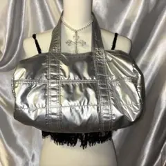 Archive y2k グランジ ショルダーバッグ 光沢 ギミック 平成ギャル