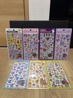 正規品]ボンボンドロップシール　ディズニーセット 7種(モンスターズインクなし)
