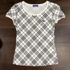 BURBERRY BLUE LABEL チェック柄 半袖Tシャツ 38のサムネイル
