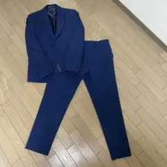 ZARA スリムフィット スーツ ネイビー