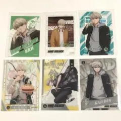 WIND BREAKER ウィンブレ 梶蓮 クリアカード 6種