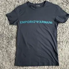 EMPORIO ARMANI Tシャツ 半袖 ネイビー ロゴ