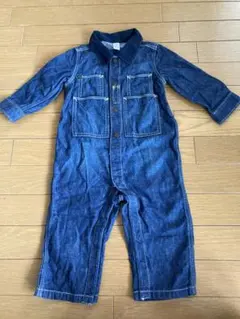 GAP ベビー キッズ デニムロンパース 90cm