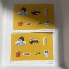 あのちゃん マックデリバリー限定ステッカー - メルカリ