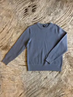 UNIQLO ユニクロ ウォッシャブルストレッチミラノリブクルーネックセーター