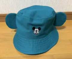 東京ディズニーリゾート ミッキーマウス 耳付き バケットハット ターコイズブルー
