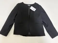 ハニーズ ノーカラージャケット ブラック