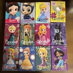 ディズニープリンセス Qposket 12体セット③
