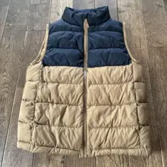UNIQLO キッズ ダウンベスト ブラック・ブラウン