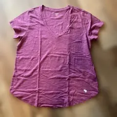 アバクロ パープル レディース Tシャツ M