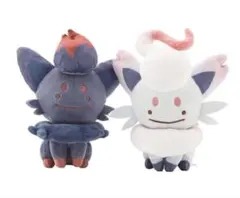 ポケモンセンター へんしん！メタモン ぬいぐるみ ゾロア ヒスイゾロア