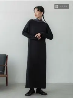 crewre ジョーゼットシェイプワンピース