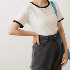 WEGO リブショートT