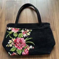 花柄 トートバッグ