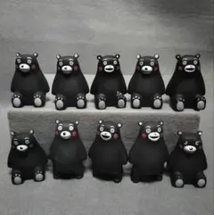 [くまモン] ソフビフィギュア10体