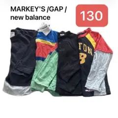 MARKEY'S GAP new balance 長袖Tシャツ 4枚 130cm