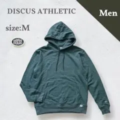 ディスカスアスレチック　パーカー　スウェット　オールド　アメカジ　フーデット