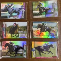 サラブレッドホースコレクション　サインなし　エアグルーヴ　シンボリクリスエス他