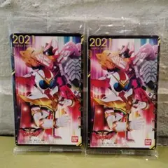 2セット スーパー戦隊50th アニバーサリーシート 第7弾 トイザらス カード
