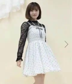 【新品】axes femme POETIQUE バルーンキャミチュニック