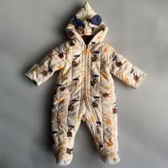 モイモルン　80サイズ　カバーオール　ジャンプスーツ　ダウンコート