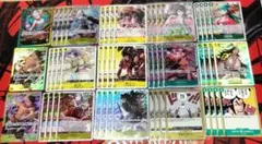 【スリーブ付き】緑黄ヤマト 構築済 デッキ 101枚 ワンピースカード ワノ国のサムネイル
