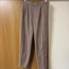 GLOBAL WORK ブラウン スラックス S