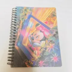 Disney　ディズニー　平成当時物　ミニーマウス　リングノート　文具　罫線のサムネイル