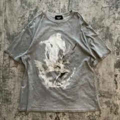 グラフィック　Tシャツ　堕天使　フェード　亜熱帯　グランジ　y2k サイバー