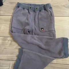 DOUBLE.B ミキハウス ロングパンツ 110cm 裏起毛のサムネイル