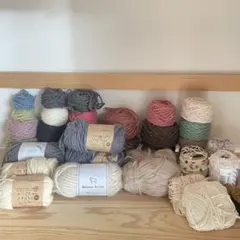 毛糸　まとめ売り　多色
