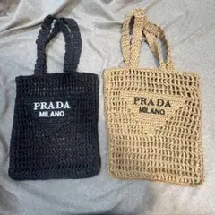 PRADA ビーチシリーズトートバッグ 新品未使用 ノベルティ - メルカリ